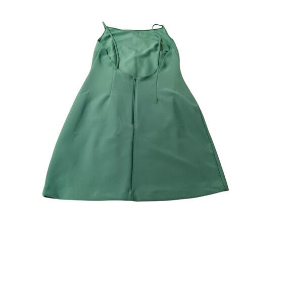 ABERCROMBIE & FITCH Sheath Dress Low Back Straps Party Club Cocktail M Green A&F - Picture 11 of 12